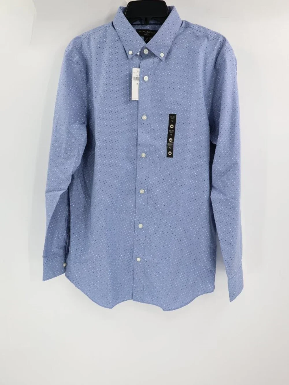 NWT Banana republic shirt Mens medium non iron long sleeve button up slim cotton